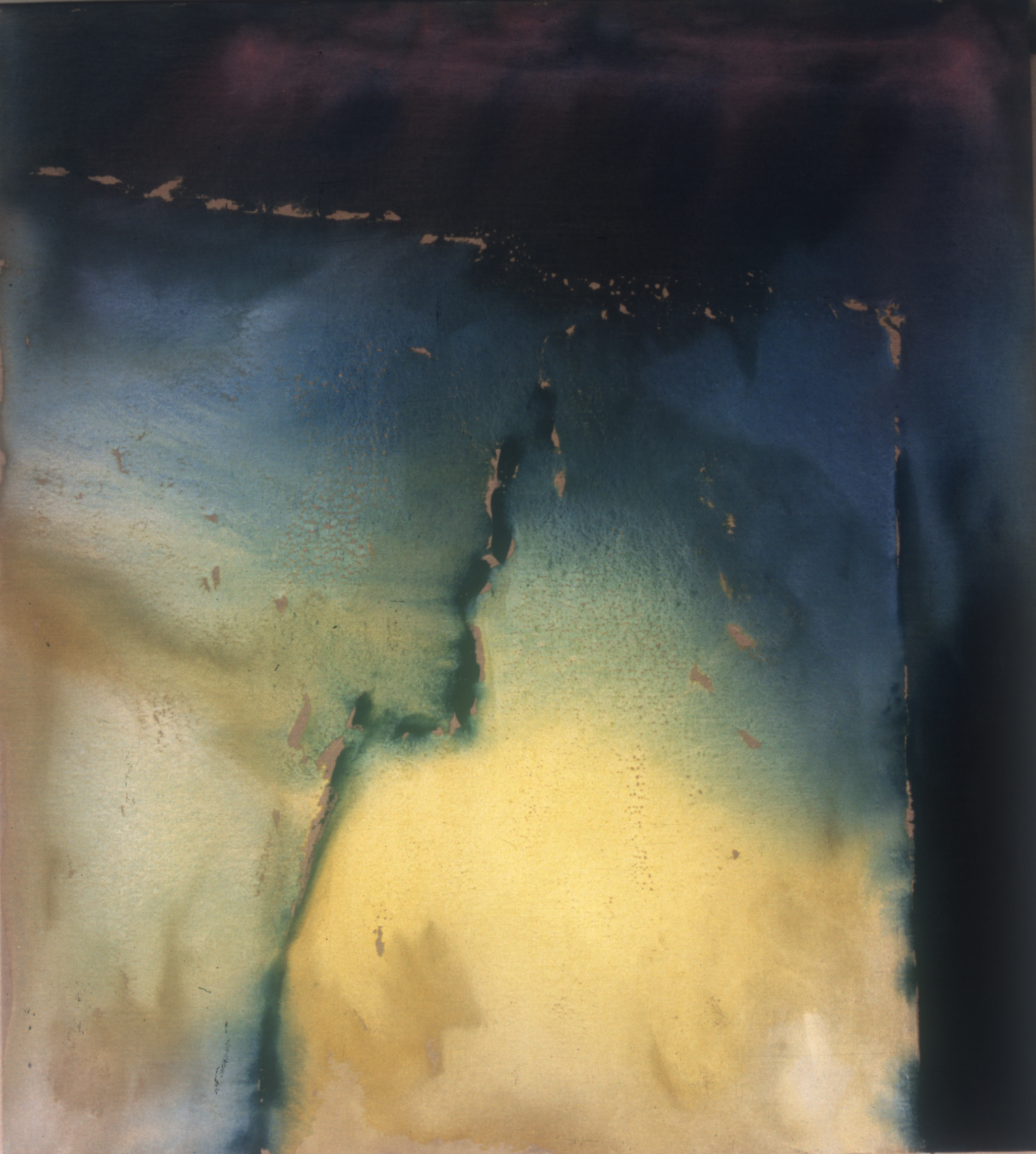  Dove la luce ha luogo, 2004, tempera acrilica su tela, 200 x 180 cm