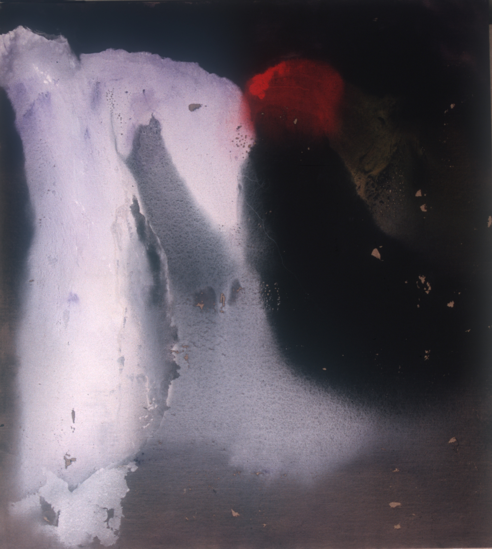 Senza titolo, 2004, tempera acrilica su tela, 200 x 180 cm