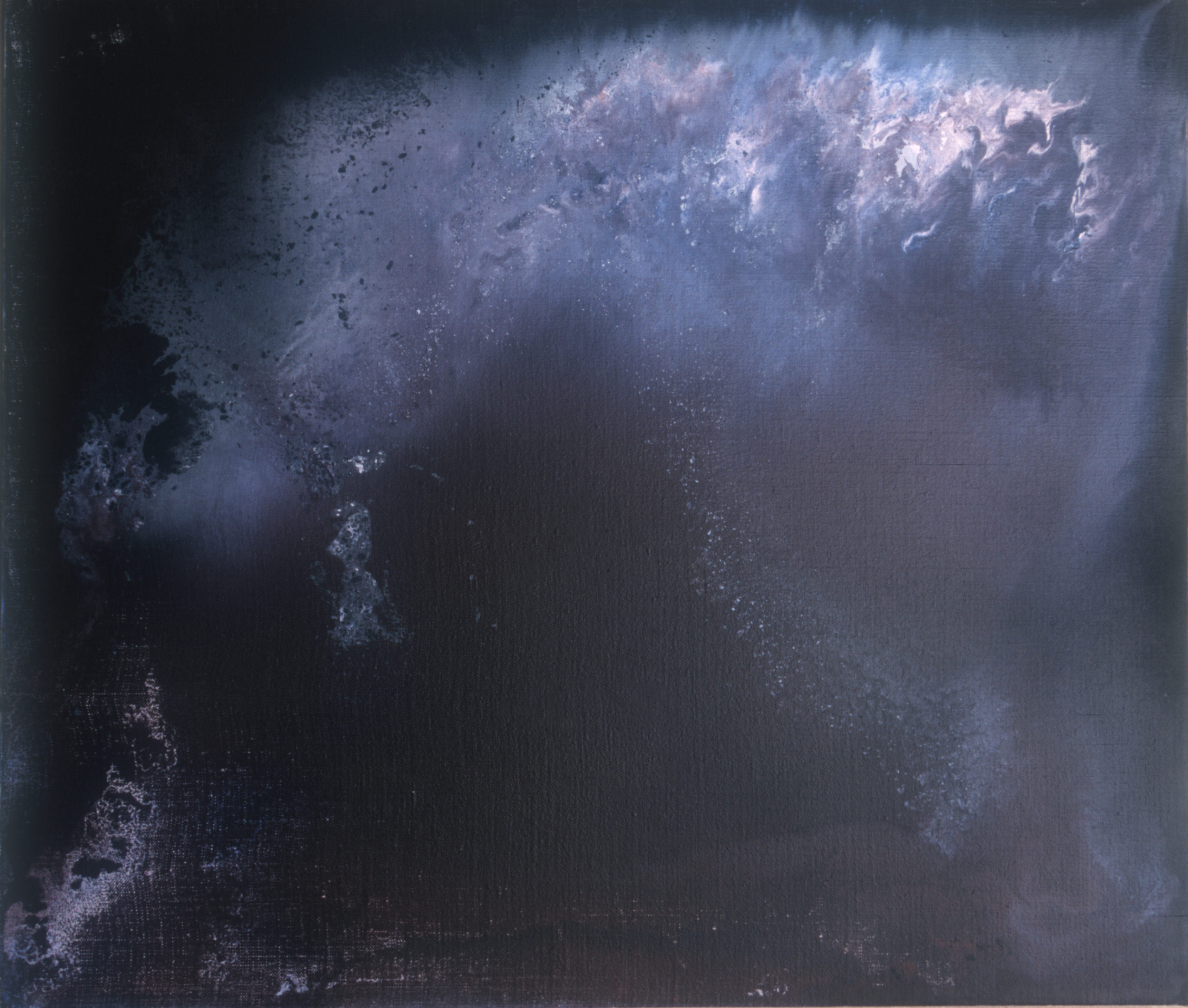 Dalla serie L’immagine accolta, 2006, olio su tela, 59 x 69 cm