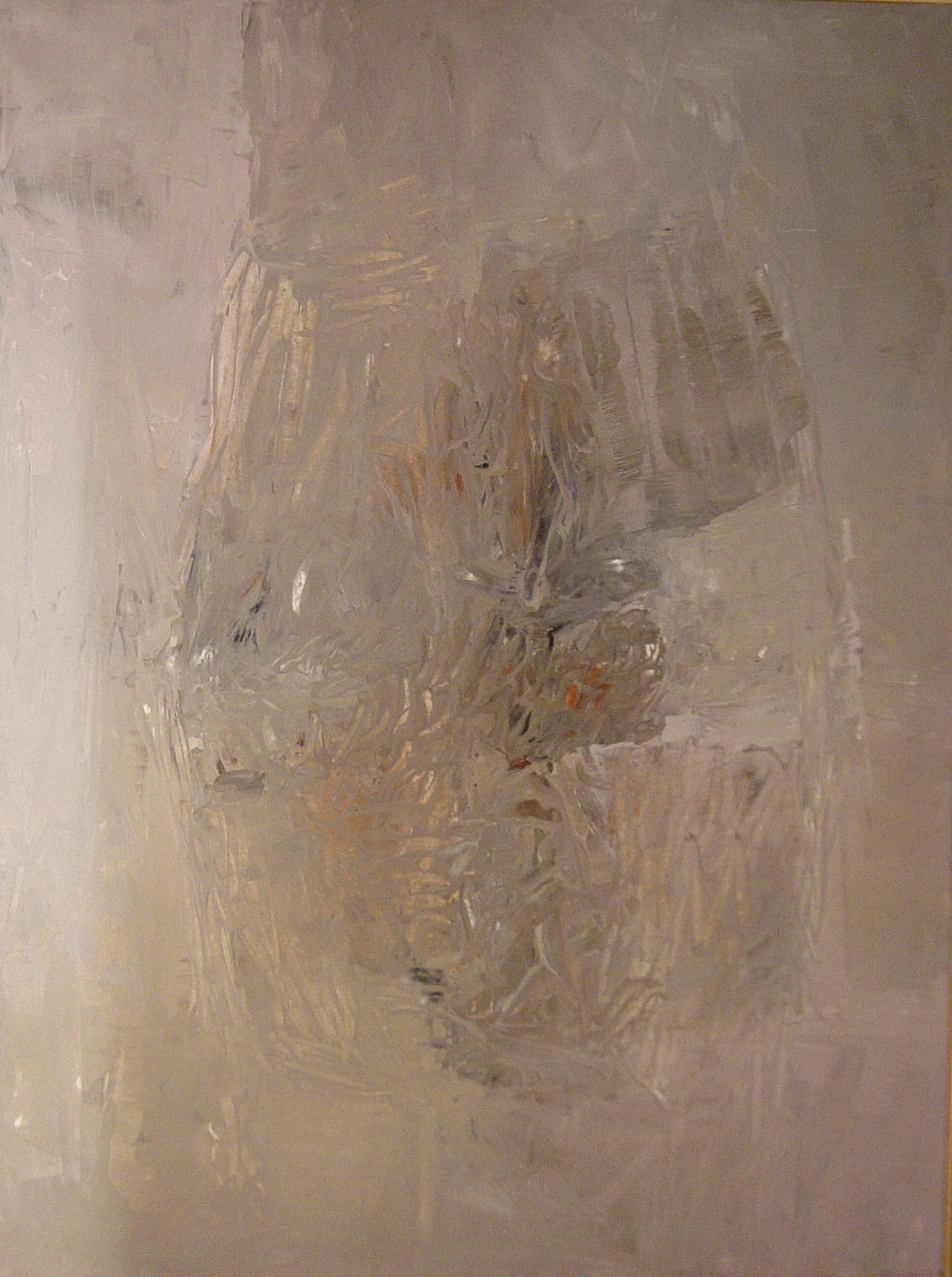 Dalla serie Gesto e materia, 1961, olio su tela, 200 x 150 cm
