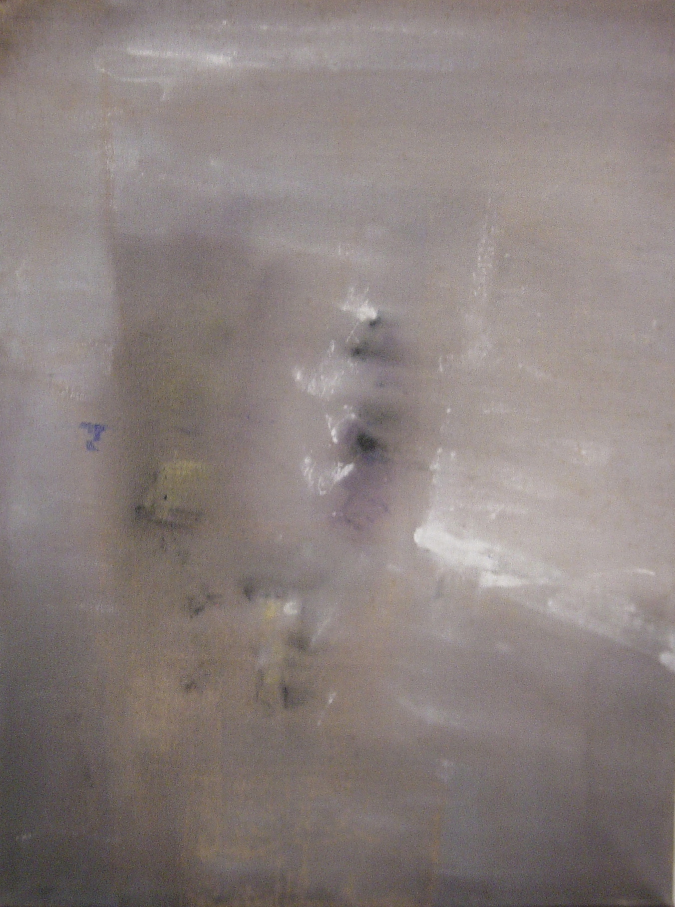 Senza titolo, 1959, tempera acrilica su tela, 80 x 60 cm