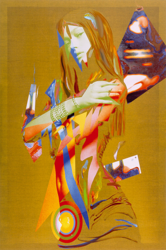 Adriano Nardi, Rigenerazione, 2007, olio su tela digitale, 165x110 cm