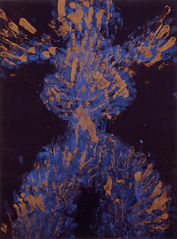 Al Hansen, Senza titolo, 1988, mixed media, 64x85 cm