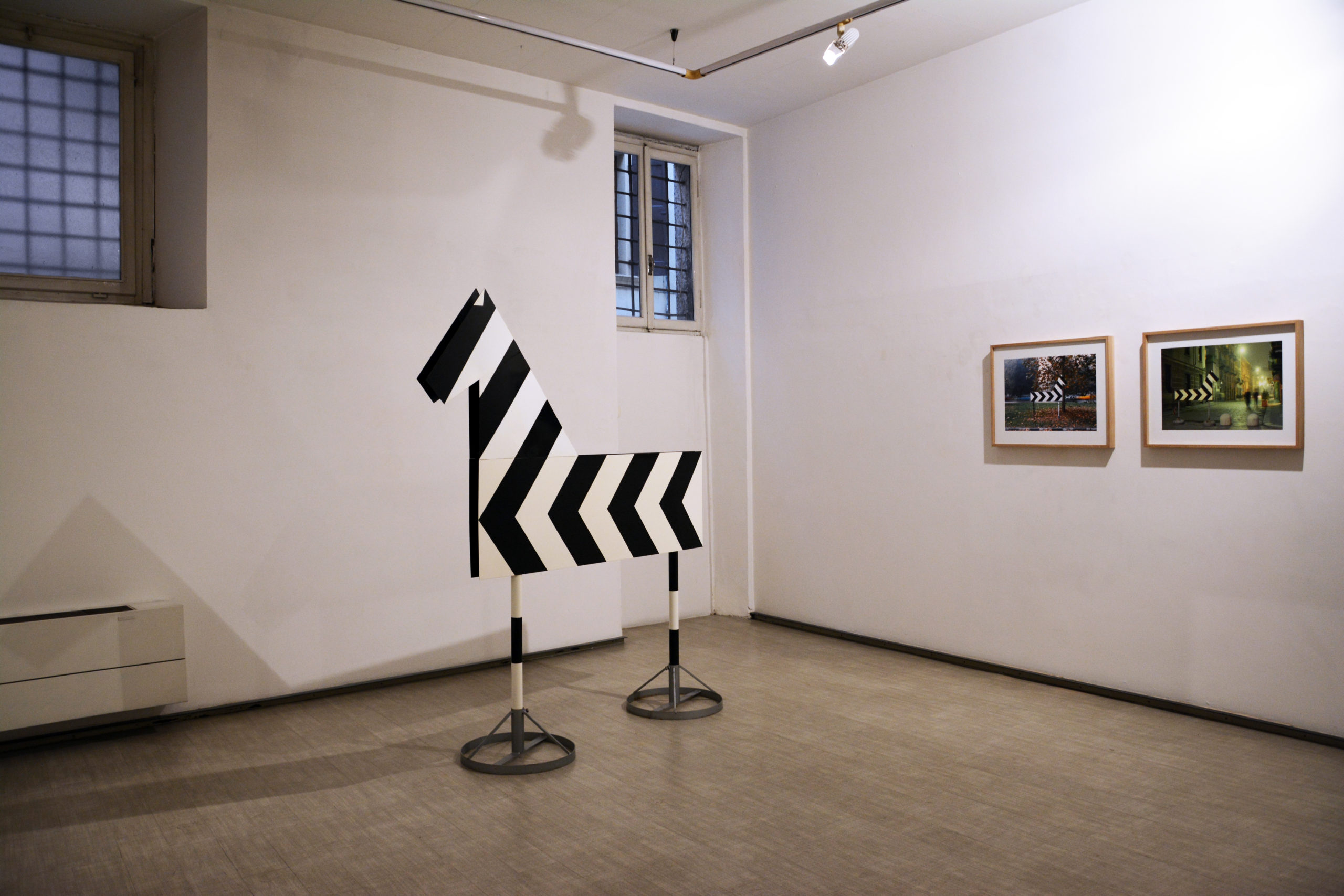Francesco Garbelli, 'Zebra' 1989 e 'Operazione Zebra' 1989/2014| Courtesy La Giarina Arte Contemporanea